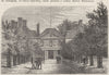 WILTS. Marlborough. House, Court 1898 old antique vintage print picture