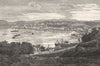 SCOTLAND. Great Glen of. Oban 1898 old antique vintage print picture