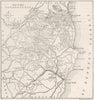 IRELAND. County Wicklow, sketch map 1898 old antique vintage plan chart