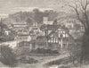 SHROPS. In Coalbrookdale 1898 old antique vintage print picture