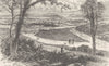 SCOTLAND. Perth 1898 old antique vintage print picture
