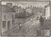 WALES. Raglan village 1898 old antique vintage print picture