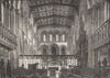 WALES. St David's. Choir 1898 old antique vintage print picture