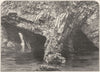 IRELAND. Donegal. Seven Arches 1898 old antique vintage print picture