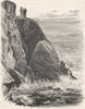 IRELAND. Donegal. Carrigan Head 1898 old antique vintage print picture