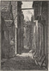 NORFOLK. Great Yarmouth. A Row 1898 old antique vintage print picture