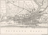NORFOLK. Great Yarmouth, sketch map 1898 old antique vintage plan chart