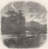 BERKS. Cookham 1898 old antique vintage print picture