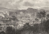 SUSSEX. Lewes 1898 old antique vintage print picture