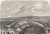 JAPAN. Nihon-Bashi bridge in Tokyo 1880 old antique vintage print picture