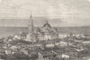 RUSSIA. East. a journey from Kazan to Orenburg 1880 old antique print picture