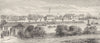 CHINA. Consulate House, Shanghai 1880 old antique vintage print picture
