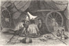 RUSSIA. Caravan Halt between Orenburg & Samara 1880 old antique print picture