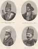 INDIA. Rajasthan. Famous Hindus 1880 old antique vintage print picture