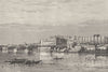 INDIA. Rajasthan. Udaipur 1880 old antique vintage print picture