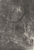 PERU. Travelling through Forest of Inambari 1880 old antique print picture