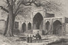 IRAN. Tomb of Nadir Shah 1880 old antique vintage print picture