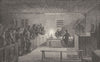 ICELAND. Kreisuvig Church 1880 old antique vintage print picture