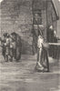 LATVIA. Livonia. Russian Sentinel at Riga 1880 old antique print picture