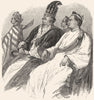 BURMA. Burmese Nobles 1880 old antique vintage print picture