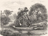 SENEGAL. Senegambia. Upper Senegal 1880 old antique vintage print picture