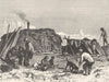 GREENLAND. Frederickshaab 1880 old antique vintage print picture