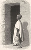 SENEGAL. Senegambia. Negro Child  1880 old antique vintage print picture