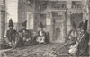 IRAN. Persian 1880 old antique vintage print picture