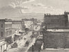 WASHINGTON. Seattle 1880 old antique vintage print picture