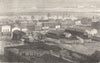WASHINGTON. A village in Washington territory 1880 old antique print picture