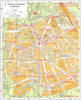 PARIS. 13e Arrondissement Gobelins (1) 1920 old antique vintage map plan chart