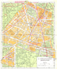 PARIS. 14e Arrondissement Observatoire 1920 old antique vintage map plan chart