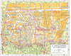 PARIS. 18e Arrondissement Butte-Montmartre 1920 old antique map plan chart