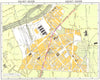 PARIS. Saint-Ouen 1920 old antique vintage map plan chart