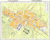 PARIS. Vincennes 1920 old antique vintage map plan chart
