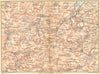 ITALY.Alte Valli dei Savio, Marecchia e Foglia II Montefeltro.S Marino 1924 map