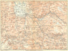 ITALY. Piano di Rieti, Sabina Settentr, valli Velino, Salto Turano 1924 map