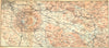 ITALY. Colli Laziali Monti Lepini ed Ernici (Roma Frosinone Velletri) 1924 map