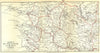 CHARENTE-MARITIME. Islands of Re & Oleron, Cognac 1889 old antique map chart