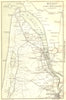 GIRONDE. Medoc 1889 old antique vintage map plan chart