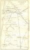 GIRONDE. Arcachon and the Landes 1889 old antique vintage map plan chart