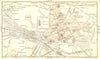PYRÉNÉES-ATLANTIQUES. The Western Pyrenees. Pau 1889 old map chart