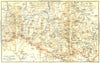 PYRÉNÉES-ATLANTIQUES. Western. Peaks & Baths between Pau & Bigorre 1889 map