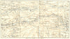 LANDES. Environs de Vic-Sur-Cere et du Lioran 1923 old antique map plan chart