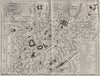 RHÔNE. B Natoire 1923 old antique vintage map plan chart