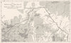 NIGER. physical and geology. The Upper Niger Basin 1943 old vintage map chart
