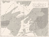 MALI. physical and geology. Northern French Sudan 1943 old vintage map chart