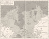 NIGER. physical and geology. Niger 1943 old vintage map plan chart