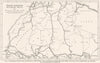 AFRICA. Trans-Sahara Imperial Road Planned Mediterranean-Night Railway 1943 map