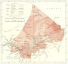 MALI. French Sudan 1944 old vintage map plan chart